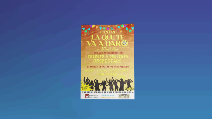 Póster "La Que Te Va a Dar" - Imagen 2